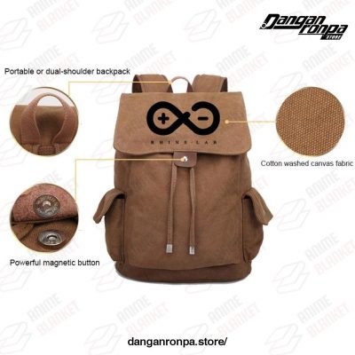 2021 Danganronpa Canvas Portable Backpack Travel Bag