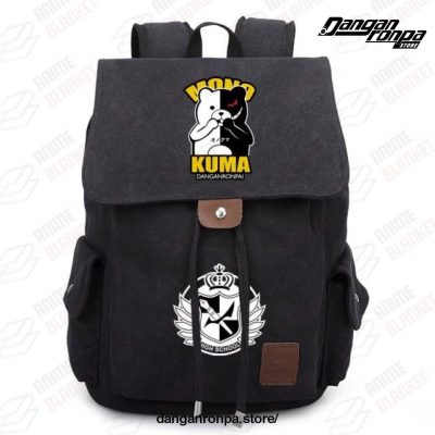 2021 Danganronpa Canvas Portable Backpack Travel Bag Black