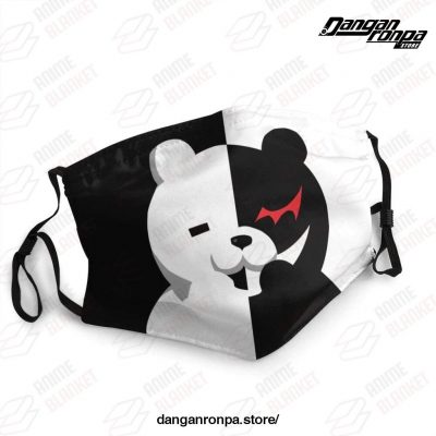 2021 Danganronpa Monokuma Style Face Mask Pm 2.5