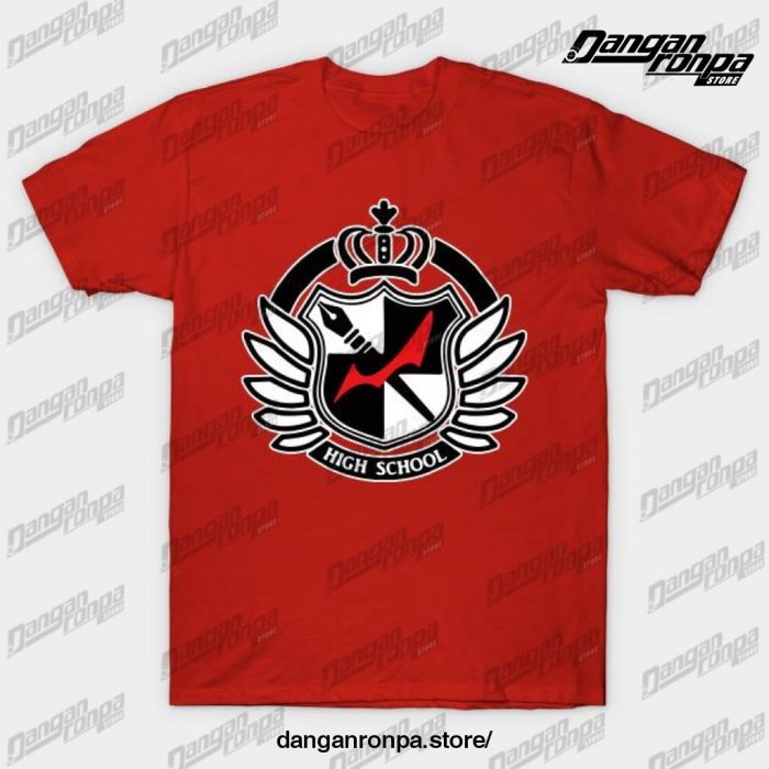 Dangan For Ronpa T-Shirt Red / S