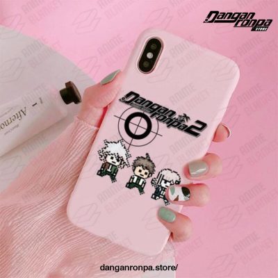 Danganronpa 2 Pink Phone Case Iphone 7+/8+ / Style 1