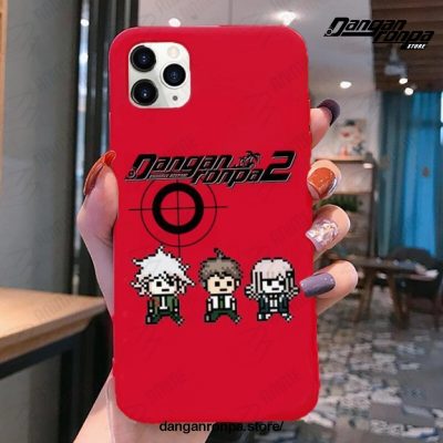 Danganronpa 2 Red Phone Case Iphone 7+/8+ / Style 1