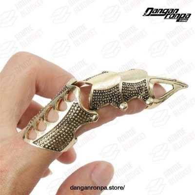 Danganronpa Finger Bone Ring Hot Halloween Cosplay 1Pcs Bronze Color