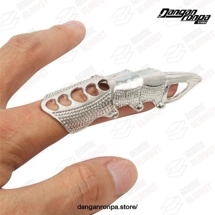 Danganronpa Finger Bone Ring Hot Halloween Cosplay 1Pcs Silver Color