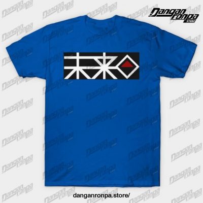 Danganronpa Future Foundation Logo T-Shirt Blue / S