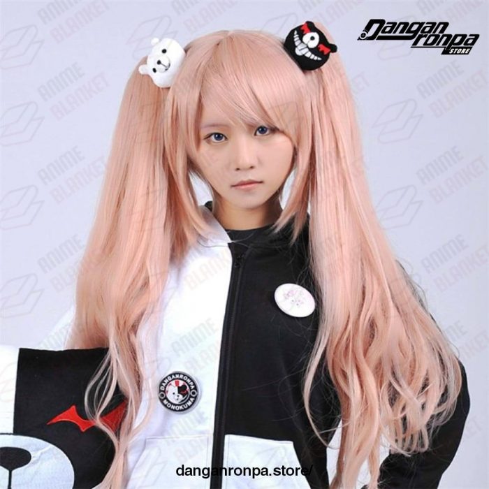 Danganronpa Hair Clip Plush Props Junko Enoshima Bear Girl