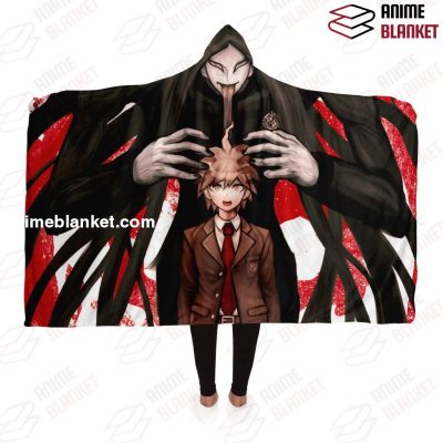 Danganronpa Hooded Blanket #02 Adult / Premium Sherpa - Aop