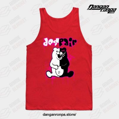 Danganronpa - Monokuma Despair Tank Top Red / S