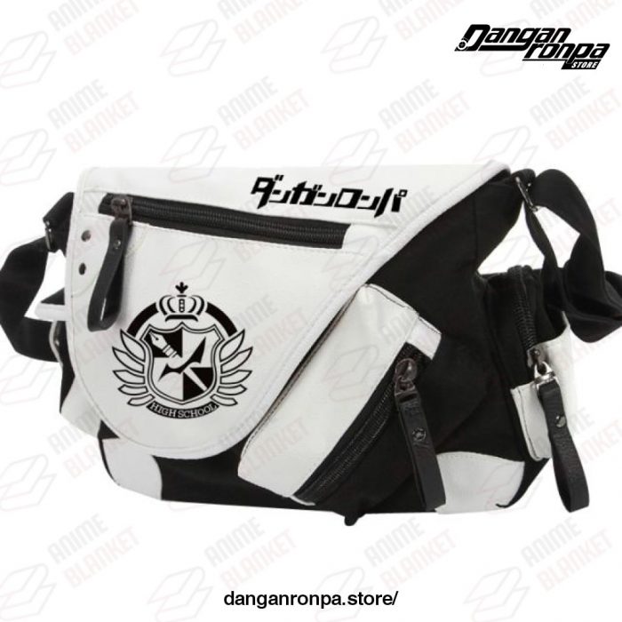 Danganronpa Monokuma Fashion Canvas Shoulder Bag Logo