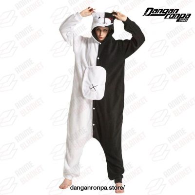 Danganronpa Monokuma Pajama - Black White Bear Kigurumi Onesie
