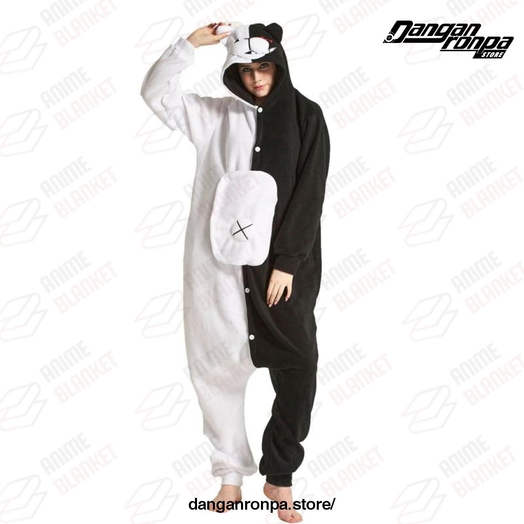 Anime Dangan Ronpa Monokuma black  white bear 4 PVC Figure  508392790