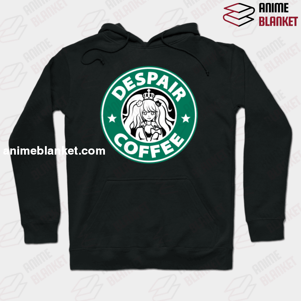 Despair Coffee Hoodie Black / S