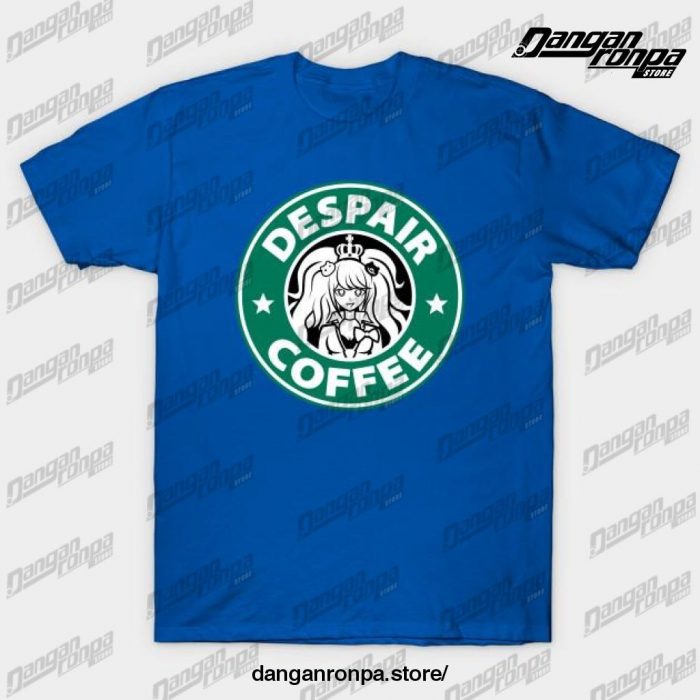 Despair Coffee T-Shirt Blue / S