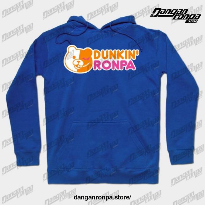 Dunkin Ronpa Hoodie Blue / S