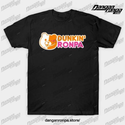 Dunkin Ronpa T-Shirt Black / S