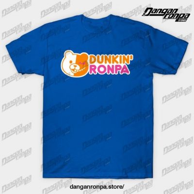 Dunkin Ronpa T-Shirt Blue / S