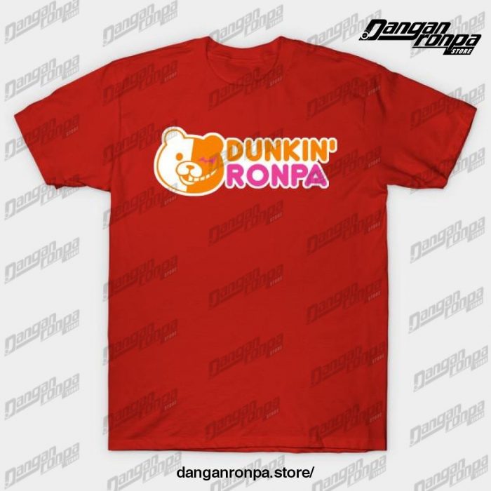 Dunkin Ronpa T-Shirt Red / S