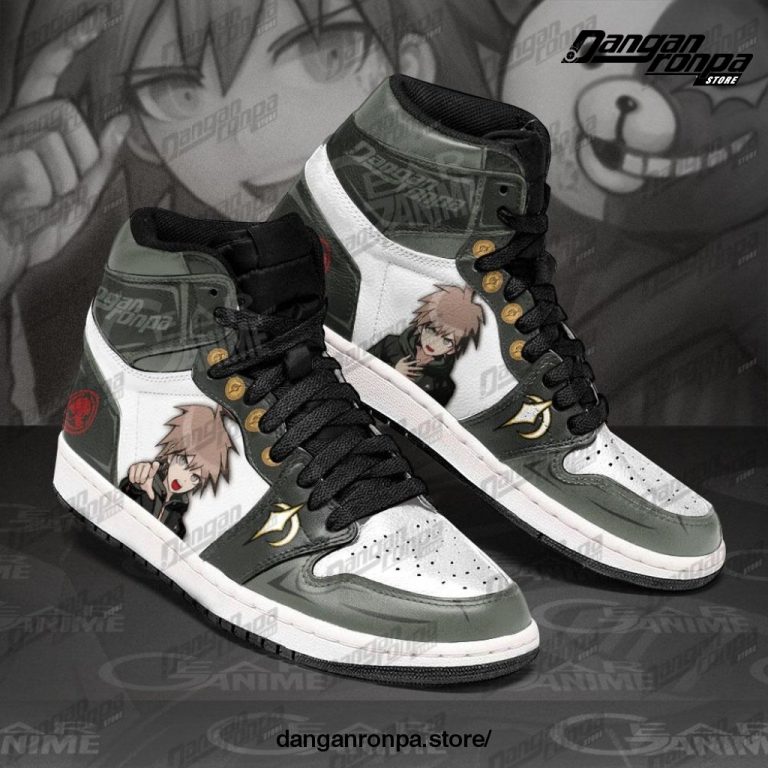 Makoto Naegi Sneakers Danganronpa Custom Anime Shoes - Danganronpa Store