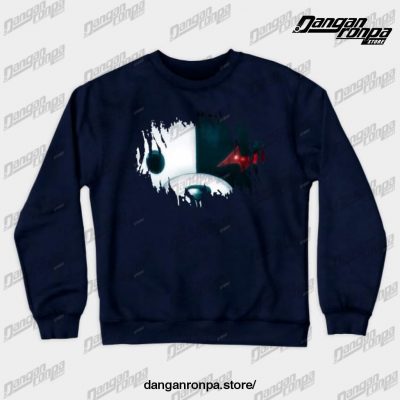 Monokuma - Danganronpa Crewneck Sweatshirt Navy Blue / S