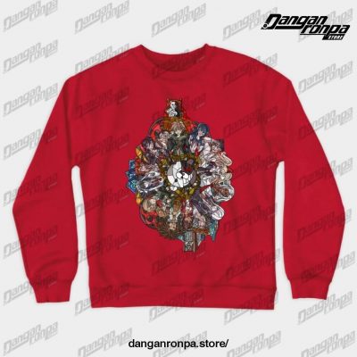 The Four Dark Devas Of Destruction Crewneck Sweatshirt Red / S