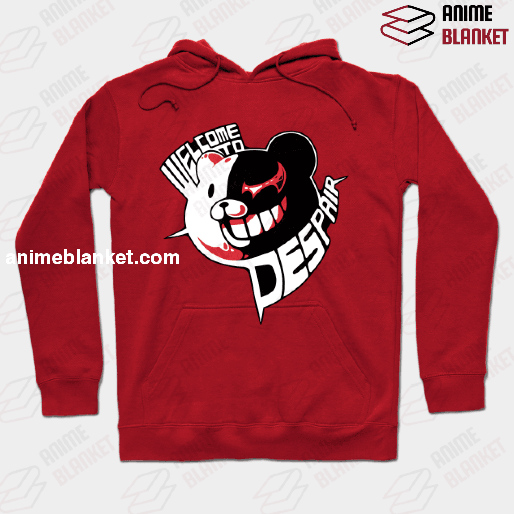 Welcome To Despair Hoodie Red / S