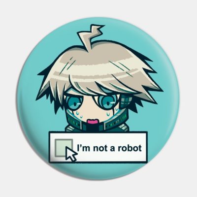 Kiibo Im Not A Robot Pin Official Cow Anime Merch