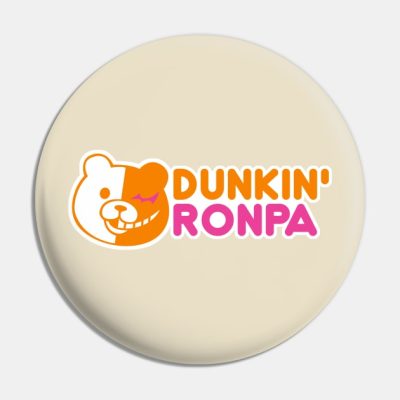 Dunkin Ronpa Pin Official Cow Anime Merch
