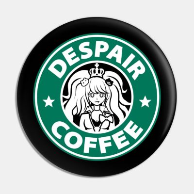 Despair Coffee Pin Official Cow Anime Merch