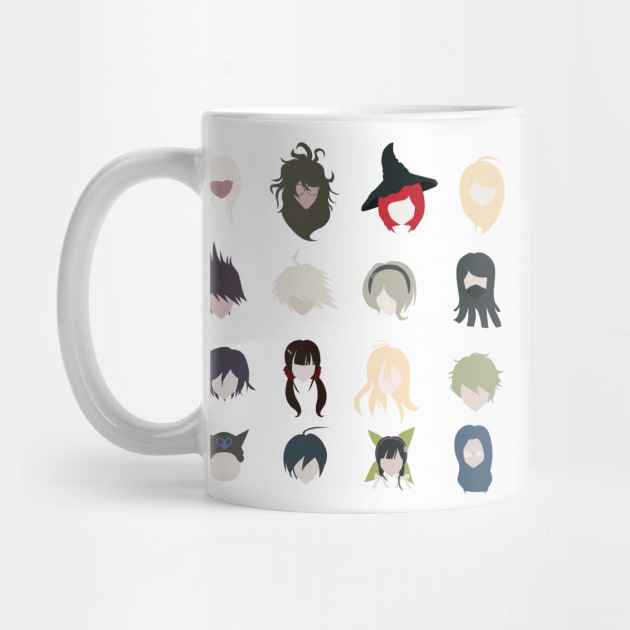 Danganronpa Casts Minimalistic Mug