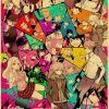 Cartoon Anime Game Posters Prints Danganronpa Retro Canvas Painting Modern Wall Art Picture Home Decoration Teen 19 - Danganronpa Store