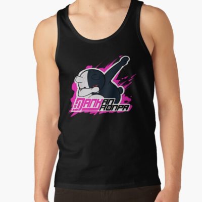 Dankanronpa Monokuma Tank Top Official Cow Anime Merch