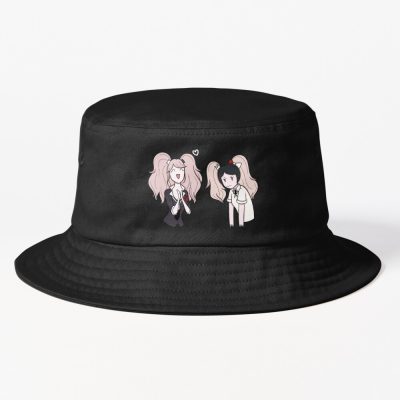 Junko Enoshima And Mukuro Ikusaba Bucket Hat Official Cow Anime Merch