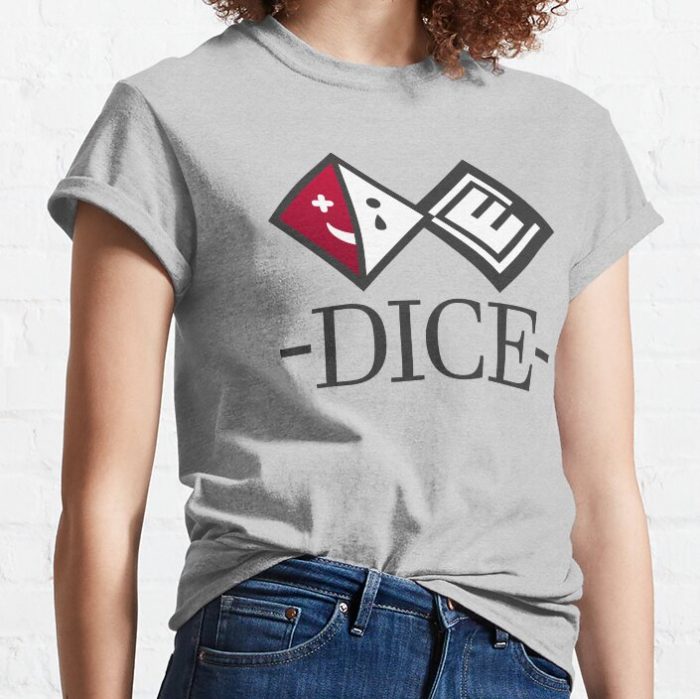 D.I.C.E. Logo T-Shirt Official Cow Anime Merch