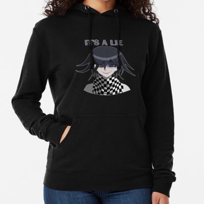 Kokichi Oma - It'S A Lie - Ndrv3 Hoodie Official Cow Anime Merch