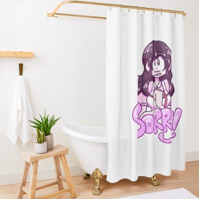 Mikan Says Sorry! Shower Curtain Official Cow Anime Merch