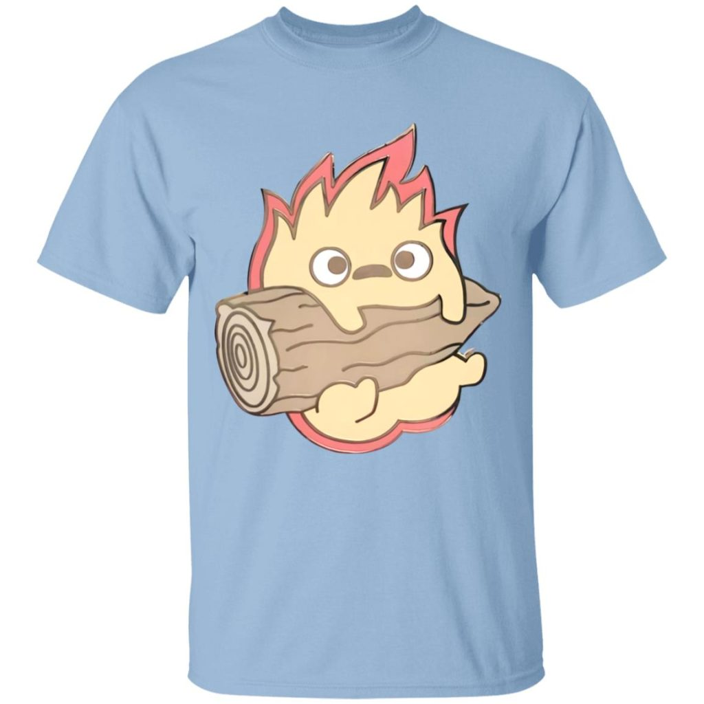 Studio Ghibli Howl’s Moving Castle Calcifer Chibi T-Shirt