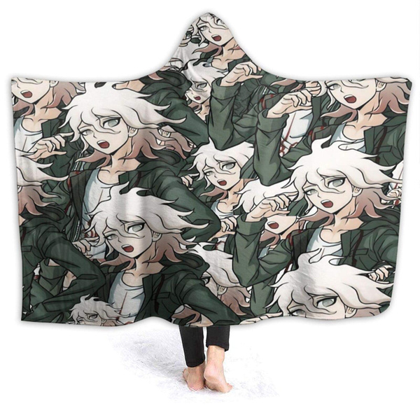 Nagito Komaeda Hooded Blanket