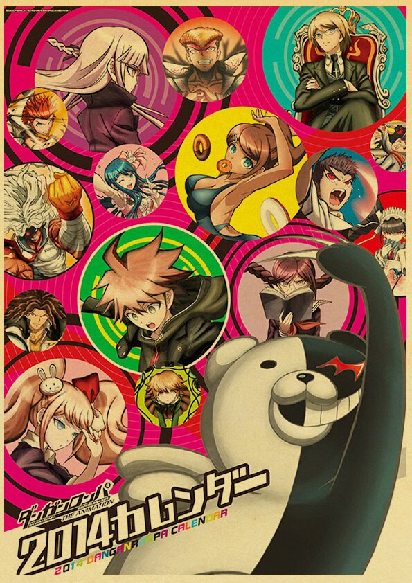 Anime Game Danganronpa Vol 1 Prints Poster