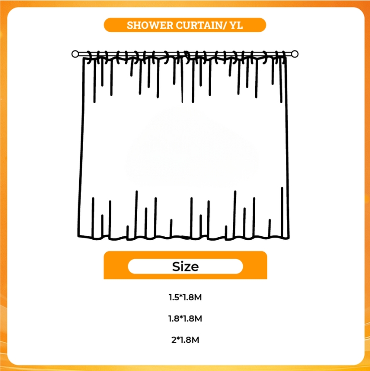 3D shower curtain - Danganronpa Store